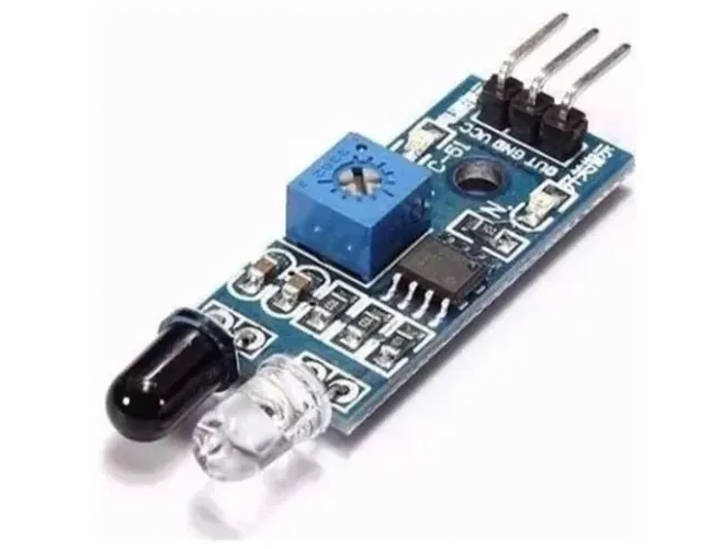 Sensor Infravermelho Obstaculo Reflexão Lm393 Arduino Pic Robotica COD-AM60  