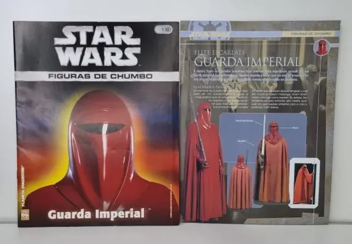 Coleção Star Wars Figuras De Chumbo Guarda Imperial 18