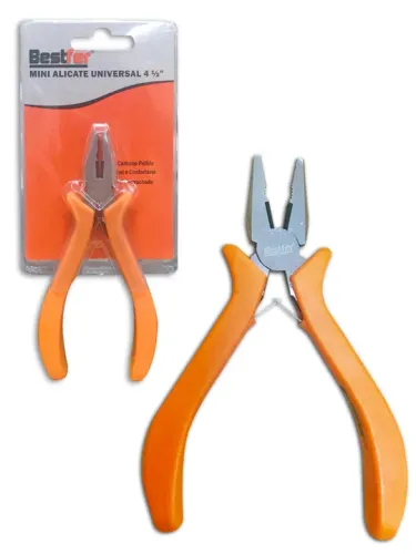 Mini Alicate Universal 4 1/2pol Bestfer Bfh1589