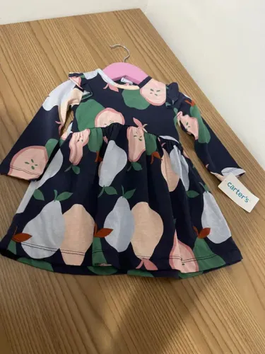 Vestido Novo Carter's para Bebê Menina