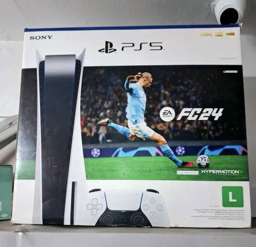 Promoção PS5 Midia Física 825Gb Zerado EA FC 24( ATE 10X SEM JUROS)( ACEITO CREDISHOP)