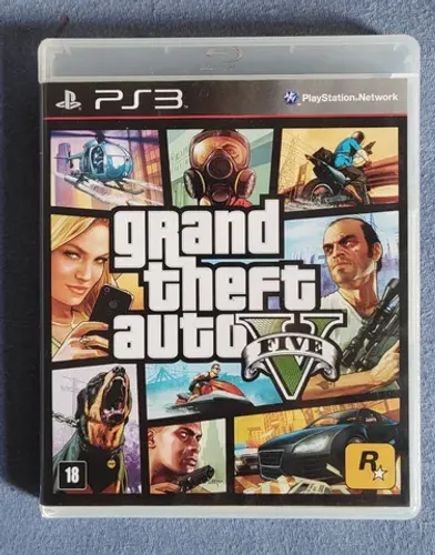 Grand Theft Auto V - PS3 impecável
