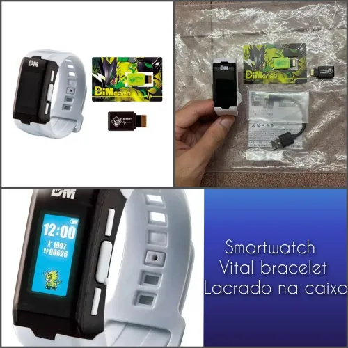 Smartwatch vital bracelet (original e lacrado)