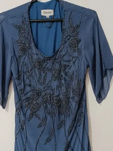 Vestido em Tulê