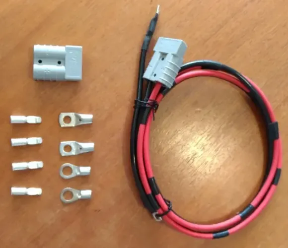 Cabo para bateria estacionária externa, para Nobreak (12/24V). Kit com 11 peças!!!!!