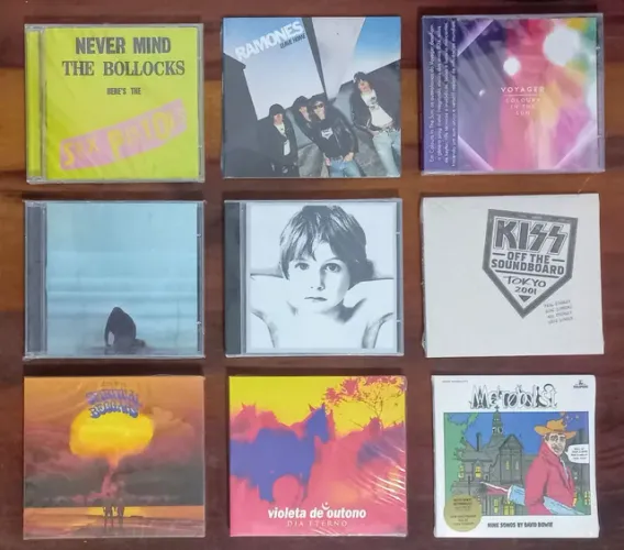 CDs lacrados Hard Rock Punk Prog