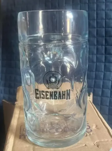 Caneca de Vidro Eisenbahn para Cerveja 1Litro