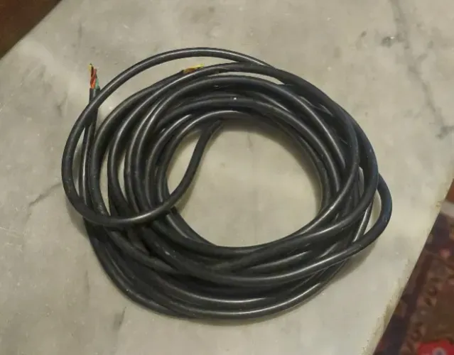 Par de Cabos 6 vias para joystick analógico 8 bits e outros usos.