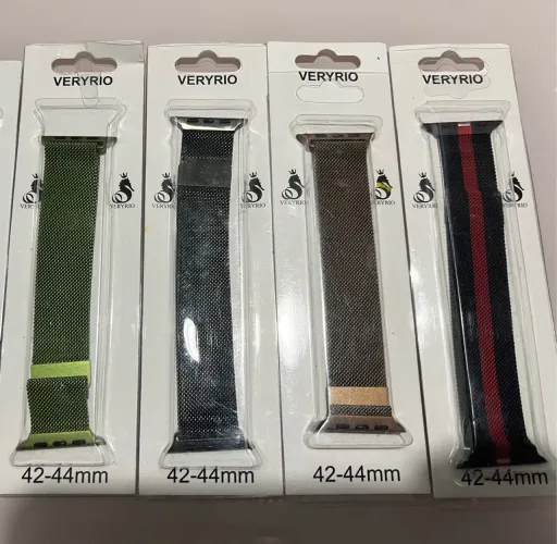 Pulseira de Aço Inoxidável para Apple Watch 42-44mm