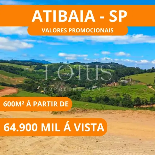 SEU LOTE EM ATIBAIA COM CONDIÇÕES FACILITADAS