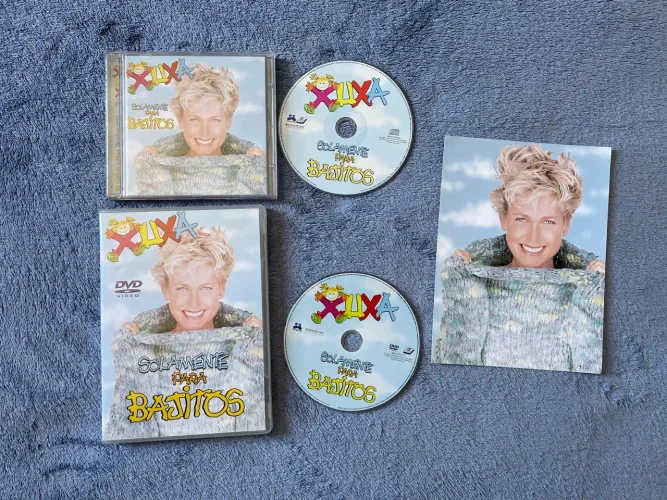 DVD + Cd xuxa solamente para Bajitos 