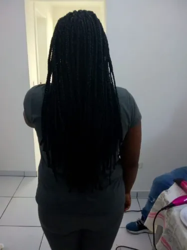  Trança box braids 