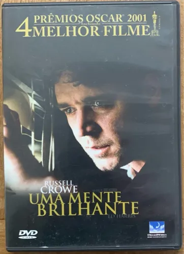 Uma Mente Brilhante - DVD - 4 Prêmios Oscar