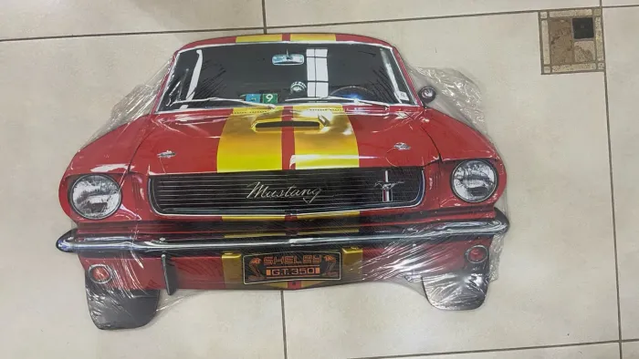 Placa MDF mustang 