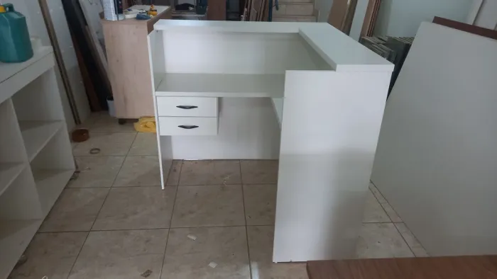 Balcão em L 100% MDF novo 1.20x1.20