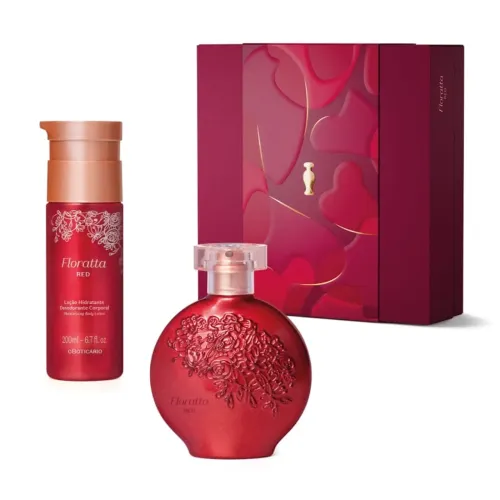 Floratta Red - Kit Perfume + Hidratante