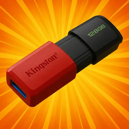 Pen Drive de 128GB Exodia USB 3.2 Ger.1 Novo Original Lacrado Loja Coimbra Computadores