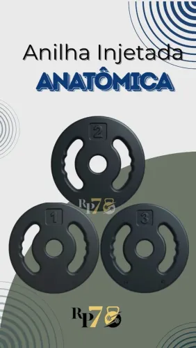 Anilha injetada anatômica 