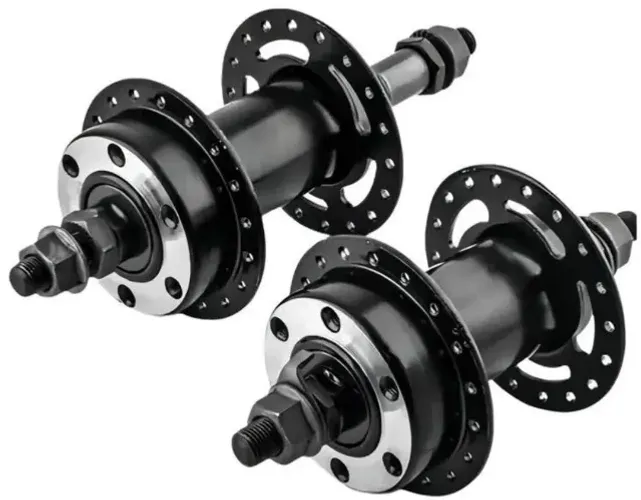 Par Cubo Bicicleta Disco Preto Novo 