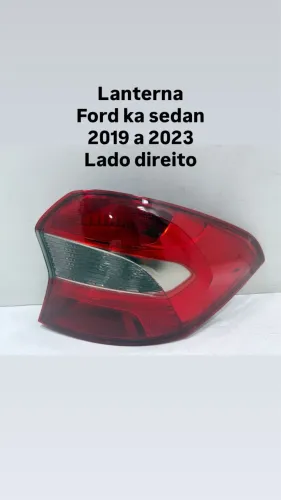 LANTERNA LADO DIREITO FORD KA SEDAN FUME 2019 a 2023