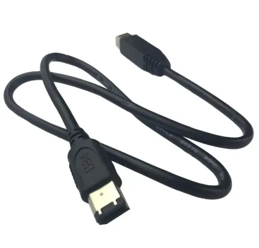 Cabo Firewire 800/400 De 9 X 6 Pinos Ieee1394b 0,6m