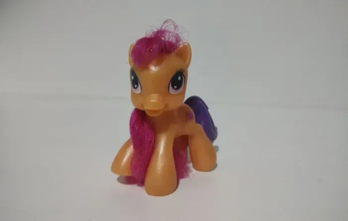 pônei laranja - mlp - mcdonald's 2009