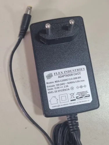 Fontes 12v 2,5a diversos pinos e modelos