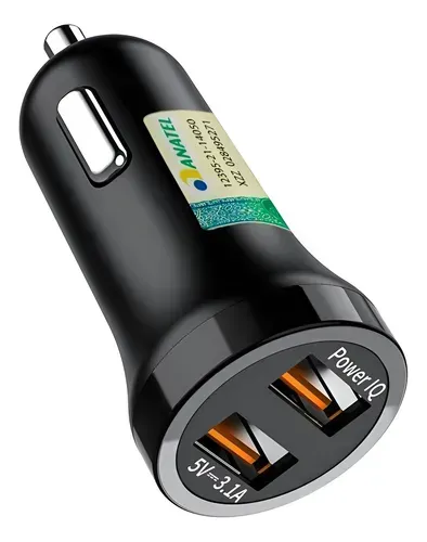Fonte para carro 2 usb 