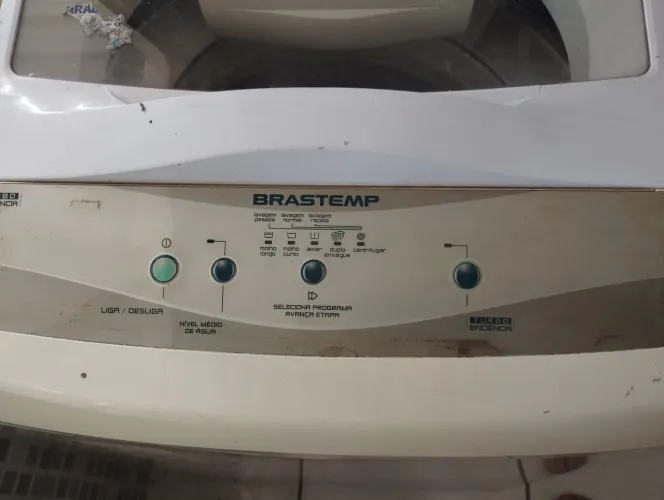 Máquina de lavar para retirada de peça