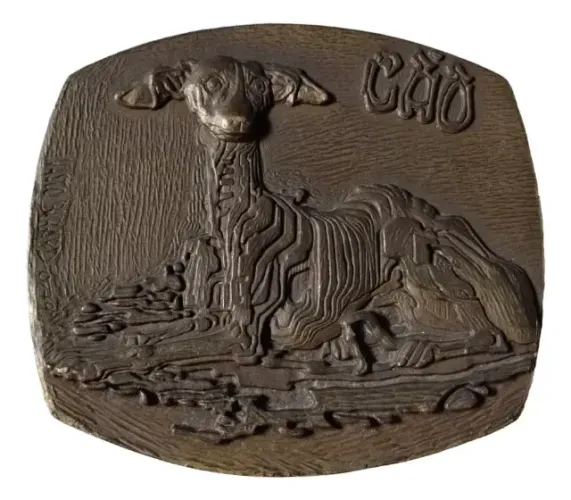Medalha De Portugal Horoscopo Chines Ano Do Cão 1979 #av (Usado)