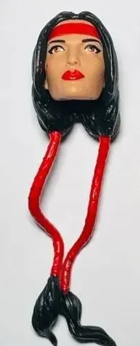Marvel Legends Dani Moonstar cabeça altura 6 cm - Novos Mutantes ideal p/ custom