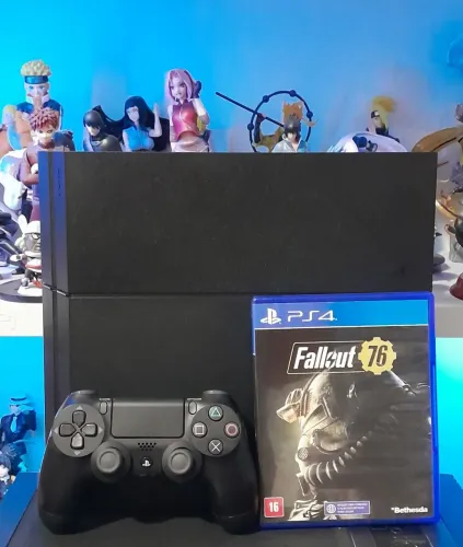 Playstation 4 (PS4) + Fallout 76 + Controle