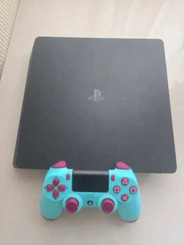 Ps4 slim impecável HD 1 terá aceito cartão e trocas 