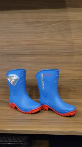 Botas de chuva infantil azul