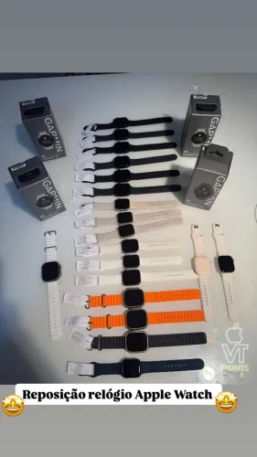 Reposição Apple Watch série 6 a ultra - loja física