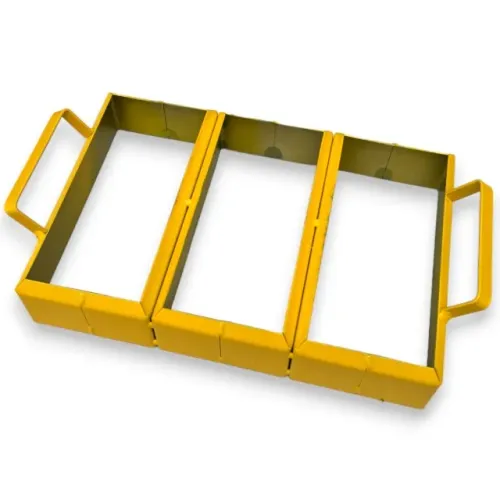 Forma Para Fazer 3 Bloquetes Paver Desforma Imediata - Lajotinha 20x8