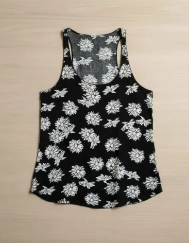 linda blusa regata floral farm original