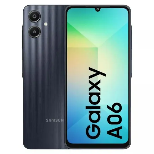 Smartphone Samsung Galaxy A06 128GB 4GB RAM Tela 6,7" Azul Escuro ou preto