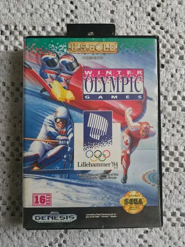 Jogo Sega Genesis Winter Olimpic Games - Mega Drive