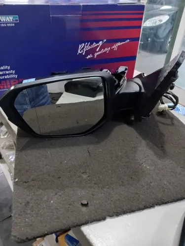 Retrovisor Honda Civic 2017 a 2021 esquerdo/ Elétrico. Marca Polyway 