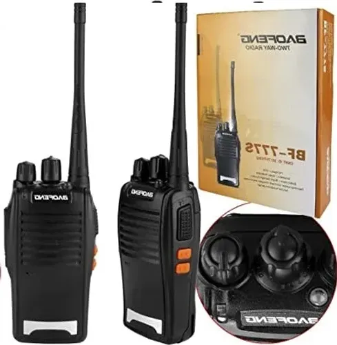 Radio Comunicador 777s Profissional Roça Caçar Mato Rio 4km