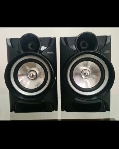 02 Caixas de som samsung giga sound - Usadas