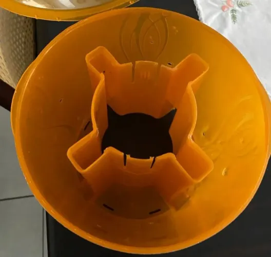 Cesto para lavagem de roupa intima/delicada