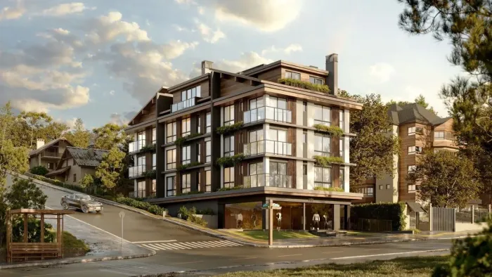 Apartamento na planta com 02 suítes em Gramado!