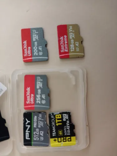 Cartões de Memória Micro Sd 16gb 32gb 64gb 128gb 200gb 256gb 512gb Diversas Capacidades