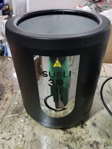 Máquina de Sublimação SubliMais 3D PRO - Preta