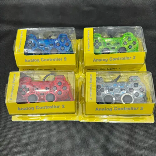 Controle Para PS2 Com Fio - Diversas Cores
