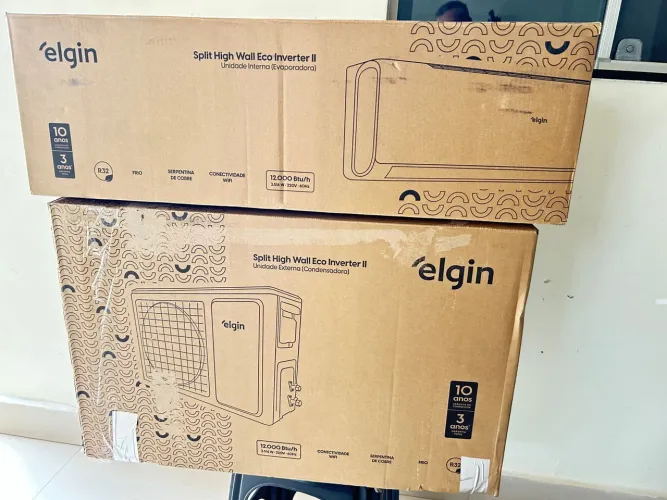 Ar condicionado Elgin inverter novo de 12000 btus 