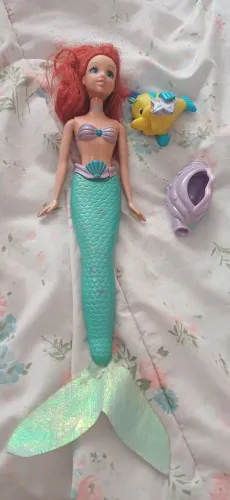 Boneca Ariel Disney Original 2007 Completa
