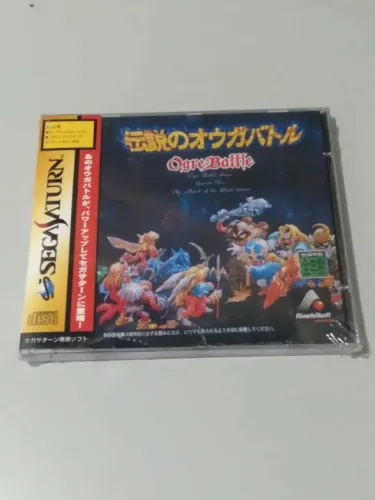  Ogre Battle prensado para sega saturn